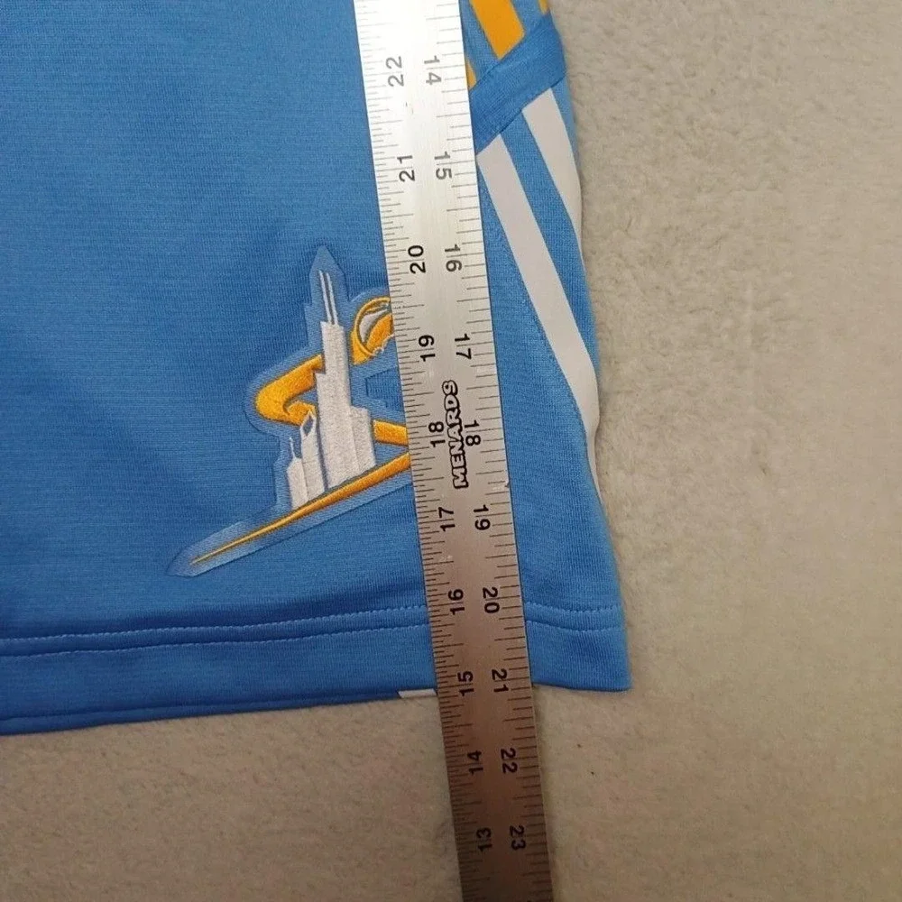 Adidas Chicago Sky Shorts Womens L Blue 9
